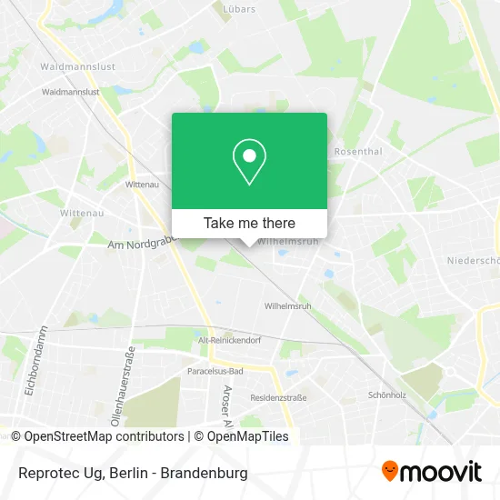 Reprotec Ug map