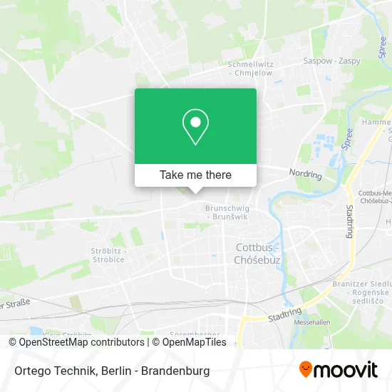 Ortego Technik map