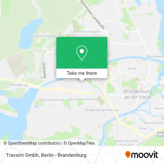 Travsim Gmbh map