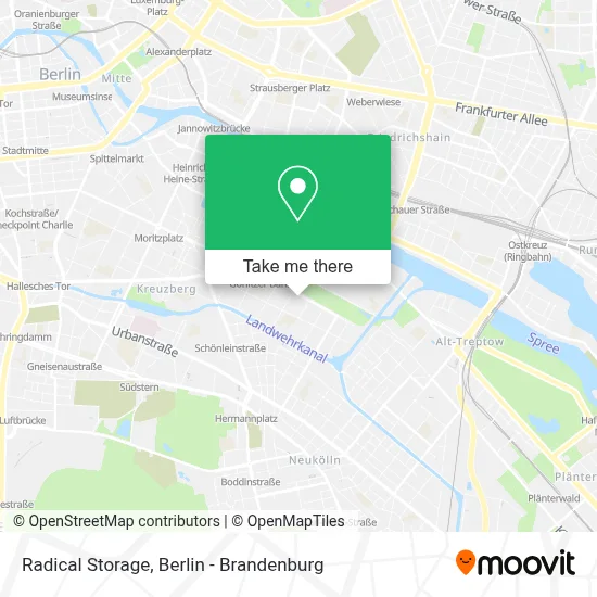 Radical Storage map