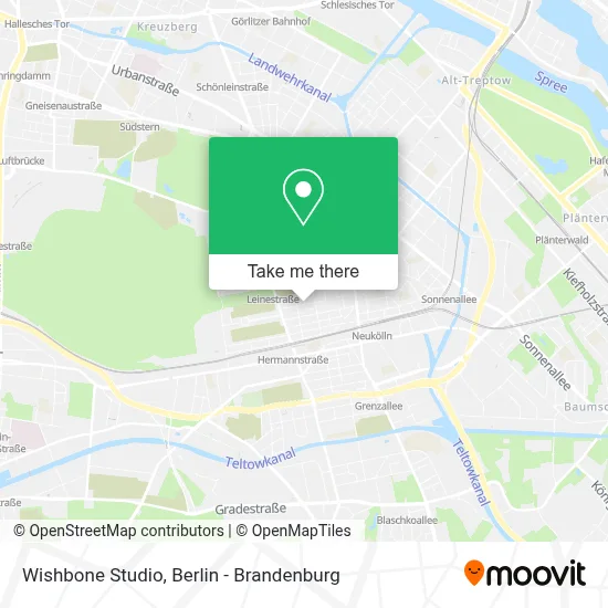 Wishbone Studio map