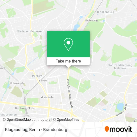 Klugausflug map