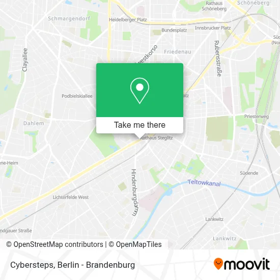 Cybersteps map