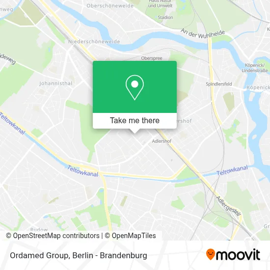 Ordamed Group map
