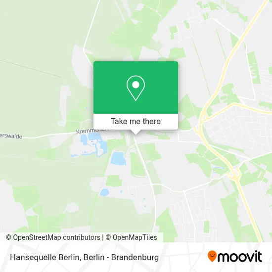 Hansequelle Berlin map