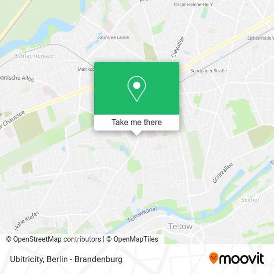 Ubitricity map