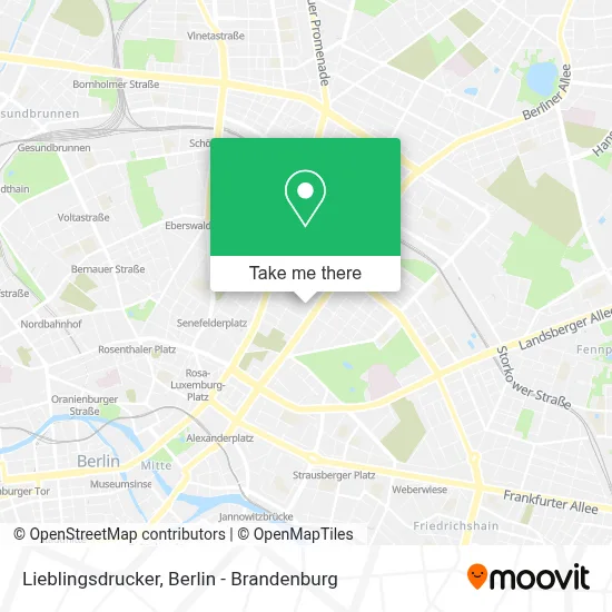Lieblingsdrucker map