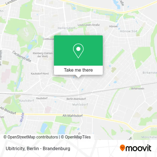 Ubitricity map