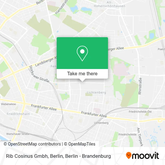 Rib Cosinus Gmbh, Berlin map