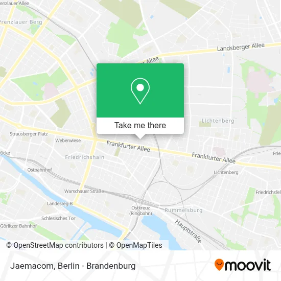 Jaemacom map