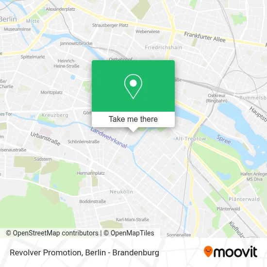 Revolver Promotion map