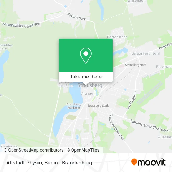 Altstadt Physio map