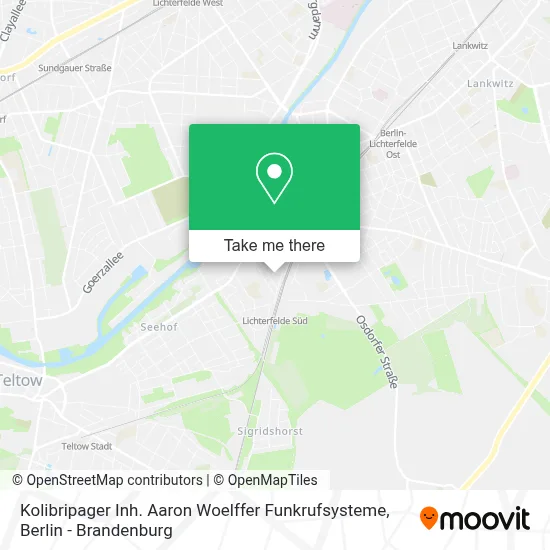 Kolibripager Inh. Aaron Woelffer Funkrufsysteme map