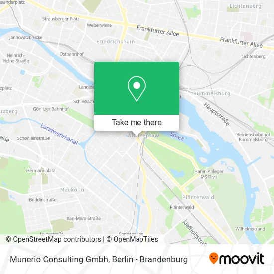 Munerio Consulting Gmbh map
