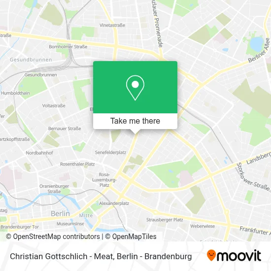 Christian Gottschlich - Meat map