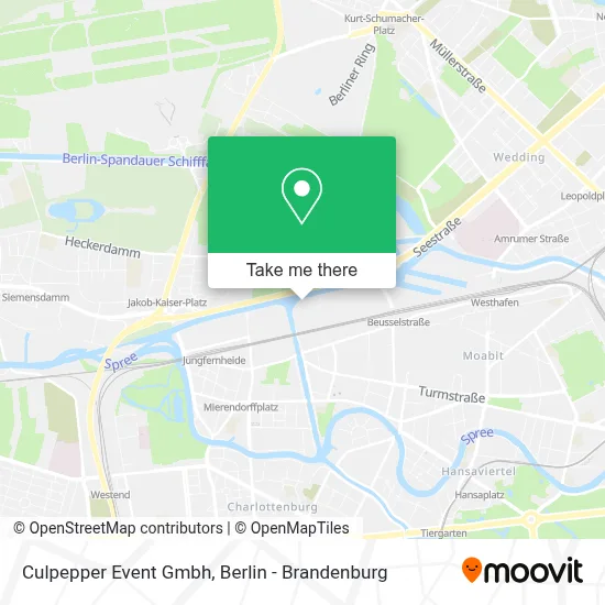 Culpepper Event Gmbh map