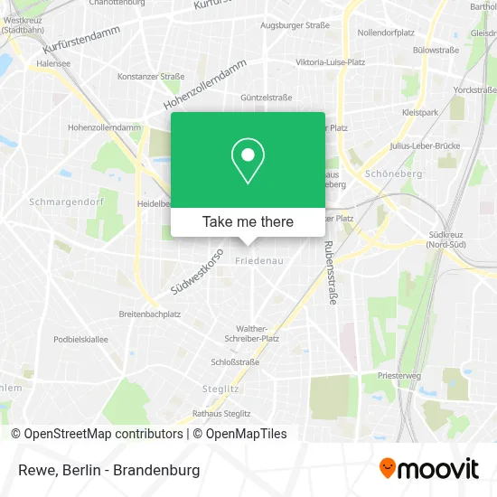 Rewe map