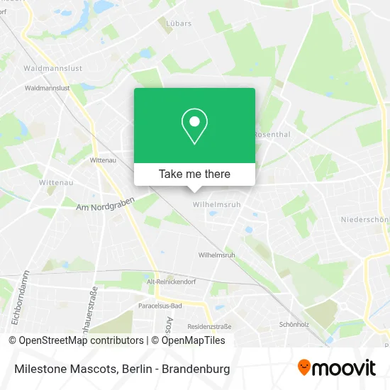 Milestone Mascots map