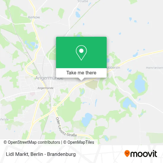 Lidl Markt map