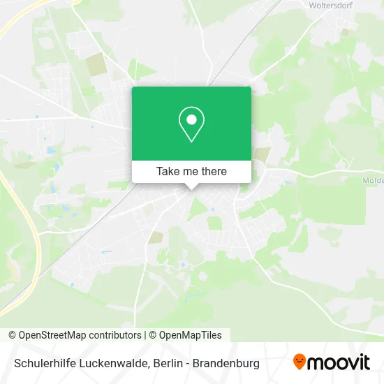 Schulerhilfe Luckenwalde map