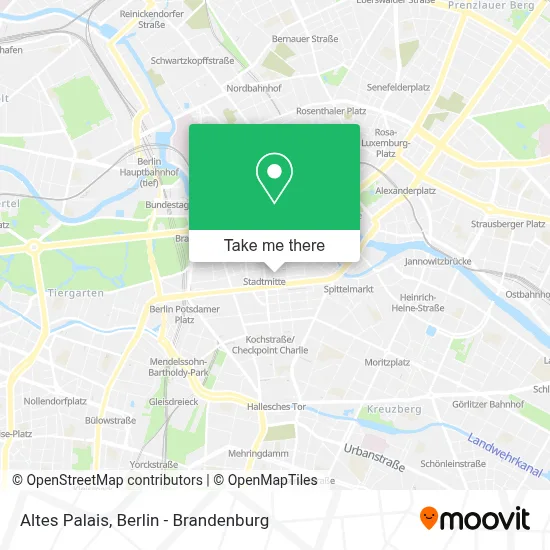 Altes Palais map