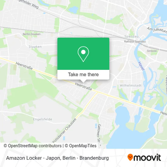 Amazon Locker - Japon map