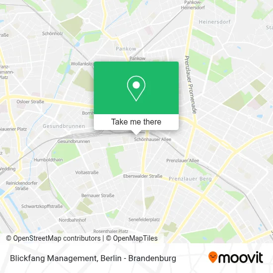 Blickfang Management map