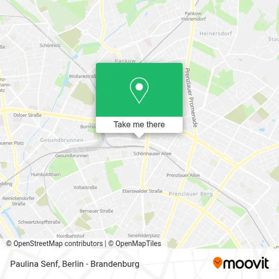 Paulina Senf map