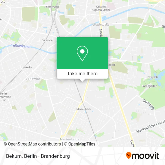 Bekum map