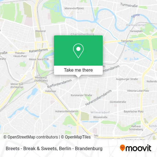 Breets - Break & Sweets map