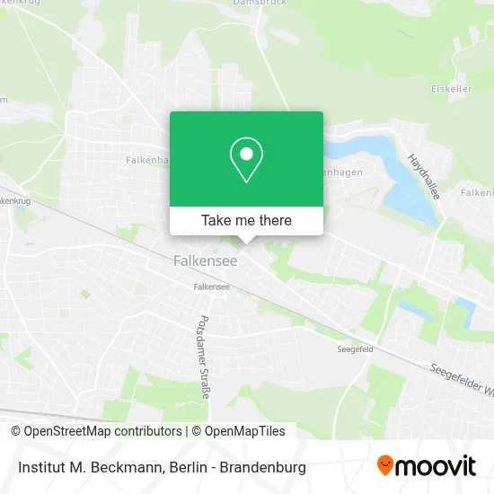 Institut M. Beckmann map