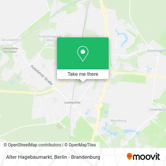 Alter Hagebaumarkt map