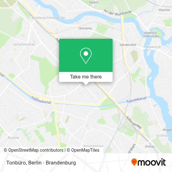 Tonbüro map