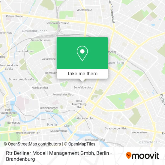 Rtr Berliner Modell Management Gmbh map