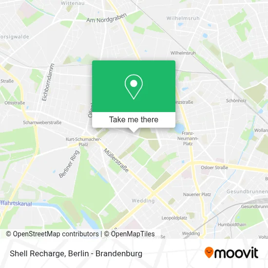 Shell Recharge map