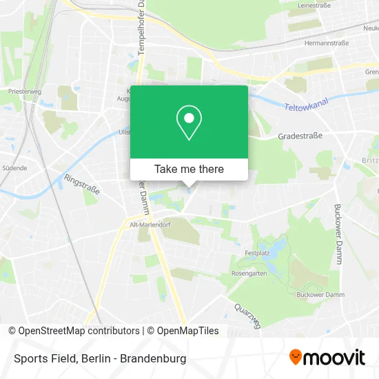 Sports Field map