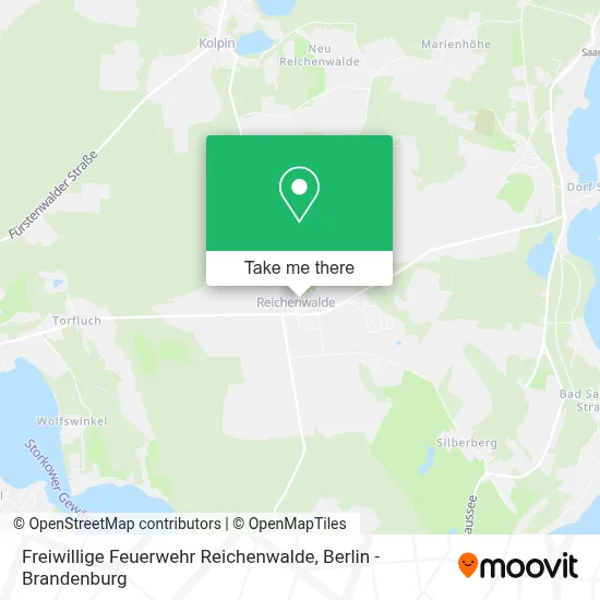 Freiwillige Feuerwehr Reichenwalde map