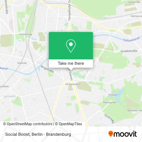 Social Boost map