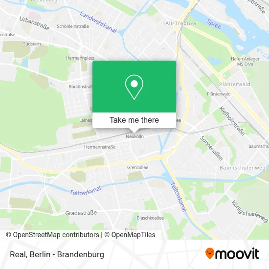 Real map