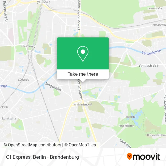 Of Express map