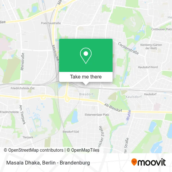 Masala Dhaka map