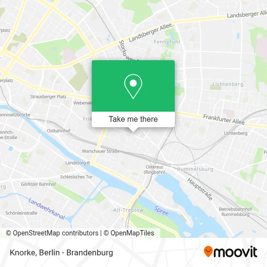 Knorke map