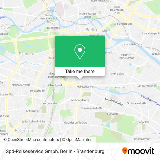 Spd-Reiseservice Gmbh map