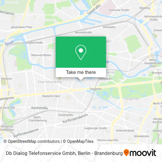 Db Dialog Telefonservice Gmbh map
