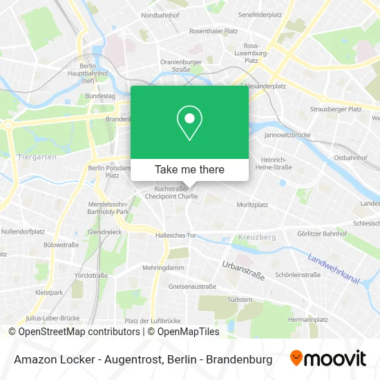 Amazon Locker - Augentrost map