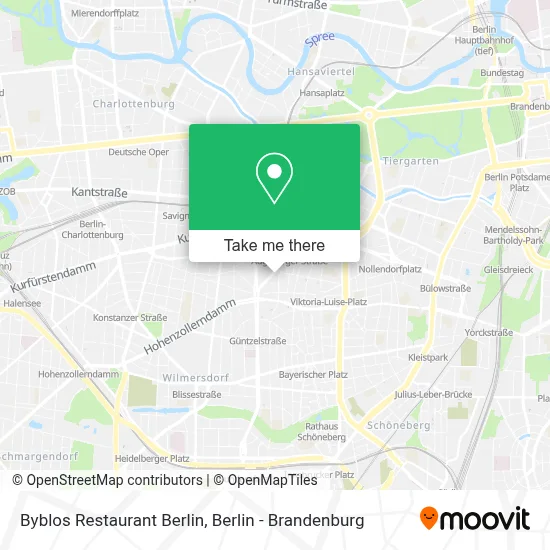 Byblos Restaurant Berlin map