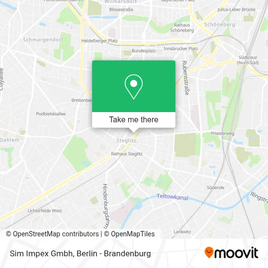 Sim Impex Gmbh map