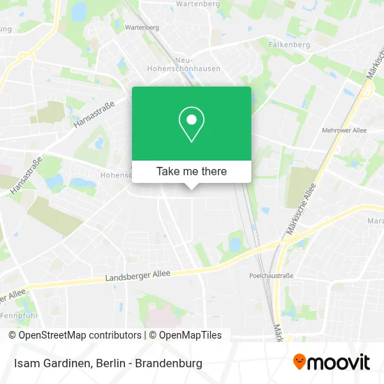 Isam Gardinen map