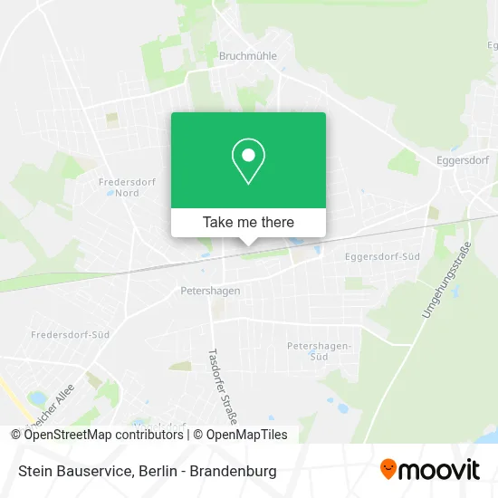 Stein Bauservice map
