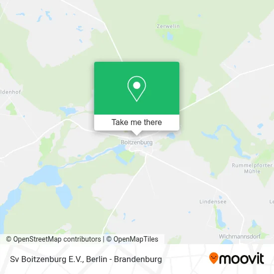 Sv Boitzenburg E.V. map